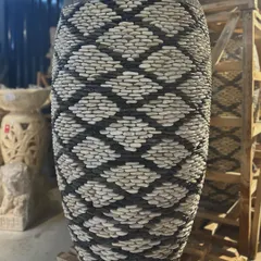 A duplicate image of the majestic, hand-assembled pebble planter.