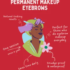 I believe in procedures that simplify your life. Permanent eyebrow makeup is a perfect example. It saves you time every morning, is completely smudge-proof and waterproof, and requires only a single session annually for upkeep to maintain the look. It’s a practical solution for a polished look every day.