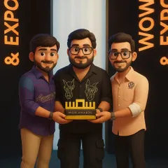Same win, animated vibes. A fun, 3D-animated version of our team holding our WOW Award, because we love to celebrate our victories with a touch of creativity.