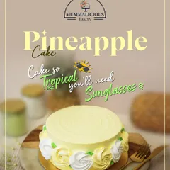 My Pineapple Cake is a tropical dream. It's light, moist, and has that perfect balance of sweet and tangy pineapple flavor. The beautiful frosting rosettes make it as pretty as it is delicious.