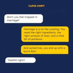 Marriage is a lot like cooking, sometimes you end up with a burnt roti. We believe in being real about the imperfect, messy, and beautiful parts of a lifelong partnership.
