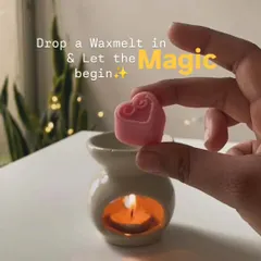 This is your sign to unwind. Just drop one of our heart-shaped organic wax melts into a diffuser and let the magic begin. It’s a simple ritual to melt away the day's stress and fill your space with calming, pet-safe fragrance.