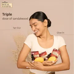 A joyful shot from the same skincare campaign, showcasing radiant, happy skin. The makeup is imperceptible, designed purely to enhance the model's natural luminosity.