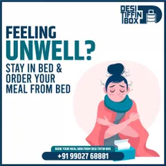 Feeling unwell? The last thing you should worry about is cooking. Stay in bed and order a comforting, nourishing meal right to your doorstep. I'll take care of it.