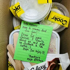Every order is a 'Subaarmbh' or a lucky beginning for me. I love adding a little personal note to your meal because I see every customer as family and truly appreciate your support.