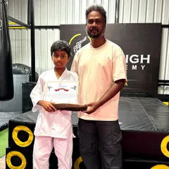 Congratulations to this young martial artist for successfully completing his Karate Belt Grading Exam. It is an honor to guide these kids on their journey.