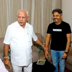 My association with former Chief Minister Shri B.S. Yediyurappa has been long and professionally rewarding. Here, I am seen with him during a discussion. Providing legal counsel to a leader of his stature involves a deep understanding of governance, public policy, and the strategic defense against politically motivated litigation.