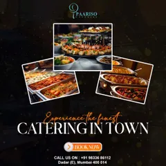 Experience the finest catering in town with our comprehensive services. This collage shows a glimpse of our offerings, from appetizers to main courses, all designed to make your event unforgettable.