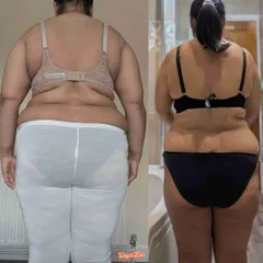 A different angle of Gurpreet's amazing progress. Notice the changes in her back and posture. This is what happens when you trade excuses for accountability and consistent effort.