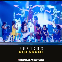 The 'Old Skool' juniors crew with a basketball-themed hip hop routine. This performance combined dance with athletic moves and great storytelling.