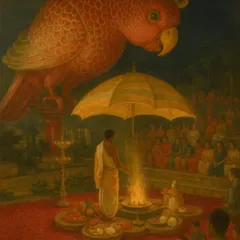 We don't just create events; we create art. This is what it would look like if the great artist Ravi Varma painted one of our wedding creations. I teach you how to think beyond Pinterest and develop concepts that are timeless, narrative-driven, and completely original.