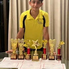 This is what happens when talent meets relentless hard work. We celebrate every victory, big or small, and this incredible haul of six titles at the FOZAWAC tournament by our trainee Zehn Masani is a testament to our coaching philosophy. It was a proud moment for the entire academy.