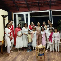 A group photo from our Teacher's Day celebration. I am so grateful for my students, who fill our studio with so much love, respect, and of course, cake.