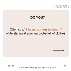Do you find yourself staring into a closet full of clothes but feeling like you have nothing to wear? This is a common frustration, and it's the first sign that your wardrobe isn't working for you.