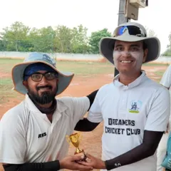 Another one of our key players receiving his award for an impactful performance. We make it a point to celebrate every contribution that leads to the team's success.