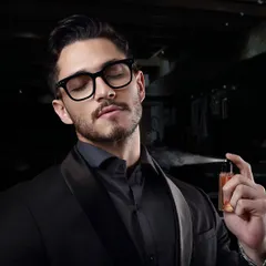 Our expertise extends to creating sophisticated lifestyle and product campaigns for men's brands. This shot for a perfume brand uses dramatic lighting and a professional model to evoke a sense of luxury and confidence, ideal for advertising that targets a discerning audience.