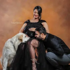 Your whole family is part of this beautiful story, even the furry members. We adore capturing these sweet, chaotic, and love-filled moments as everyone, including the family dog, waits to meet the new baby.