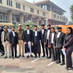 Team Nirwan Legal Associates at the Delhi High Court. We are a committed group of professionals dedicated to upholding the rights of our clients.