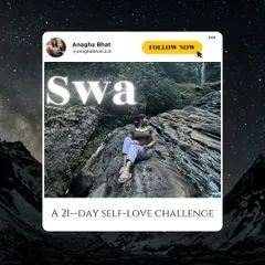 Join me for SWA, a 21-day self-love challenge. All it takes is 10 minutes a day to start focusing on yourself. This is a free, community-focused way to begin your journey of inner growth and self-care.