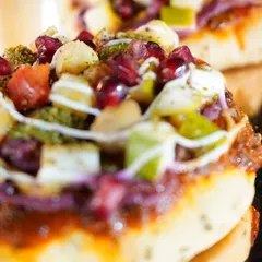 I love adding a modern twist to classic Indian flavors. This is my signature katori chaat, a bite-sized explosion of texture and taste, beautifully presented to delight your team and guests.