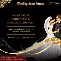 Your first dance is a story only you two can tell. I create personalized wedding choreography, whether it's for your first dance as a couple or a fun group routine for your Sangeet. No prior dance experience is needed at all.