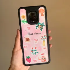 A hand-painted paper insert is a simple way to make your phone case unique. This "slow down" design is a gentle reminder to find calm in your busy day, filled with cozy, cottagecore doodles.