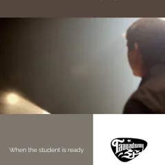 When the student is ready... the teacher will appear. I'm ready when you are. Let's make some music.