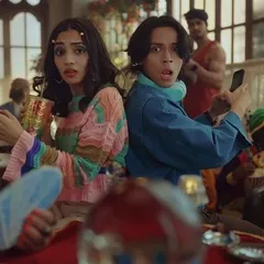 A fun, character-driven look for an ad campaign for the Arihant app. This project involved creating distinct makeup and hair for a large cast, showcasing my team's ability to handle diverse requirements on a busy set.