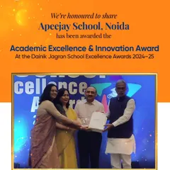 We are honored to receive the Academic Excellence & Innovation Award from Dainik Jagran. This prestigious recognition is a testament to our unwavering commitment to progressive learning and academic distinction.