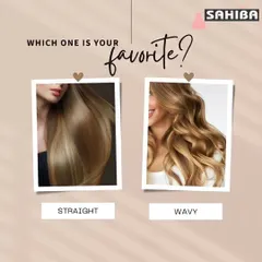 Straight and sleek or beautifully wavy? Every hairstyle has its own mood. Let us know which one is your favorite.
