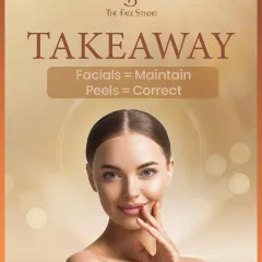 Here's a key takeaway: facials are for maintenance, while peels are for correction. Facials provide hydration and a temporary glow, whereas peels work deeper to correct issues like acne, scars, and pigmentation.