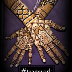 An elegant design showcasing the power of teamwork. The intricate patterns and clean lines are a result of the collaborative effort between me and Pinky.