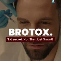 Brotox is not a secret, it's just smart. This treatment is designed to smooth out deep-set frown lines and forehead creases caused by years of expressions, helping you look more rested and approachable without losing your edge.