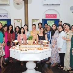 A happy moment from our Mother's Day collaboration with Kama Ayurveda. I love partnering with like-minded brands to create unique and joyful experiences for our guests.