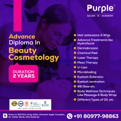 Our 2-year Advance Diploma in Beauty Cosmetology is for those who want to master specialized, high-demand services. The curriculum includes advanced treatments like Hydrafacial, laser therapy, microblading, and U-Lipo, making you an expert in modern aesthetics.
