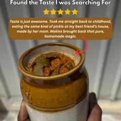 "Took me straight back to childhood." We love that our pickle could bring back such a wonderful memory. This is the magic of homemade food.