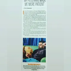 The New Indian Express featured a personal story about how my own dogs have shaped my life and my mission. This journey started because of them, and my commitment to their health is what drives this business.