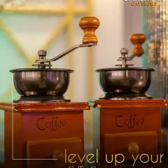 Level up your coffee game at your occasions. Our professional coffee setup ensures that every cup is brewed to perfection, catering to the tastes of true coffee lovers.