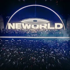 The centerpiece of my NYE 2026 celebration was the debut of the 'NEWORLD' stage concept with Argy. This massive, eye-shaped structure became an iconic symbol of the futuristic and immersive experience I delivered.