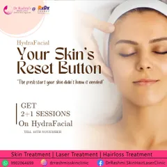 The HydraFacial acts as a reset button for your skin, offering a fresh start without any downtime. This multi-step treatment cleanses, exfoliates, extracts impurities, and infuses your skin with targeted, hydrating serums.