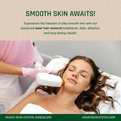 Here you can see a patient comfortably undergoing a facial laser hair removal session. My priority is to ensure the process is as gentle and effective as possible for all skin types.