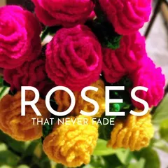 Roses that never fade. This is the promise of my crochet bouquets, a gift that serves as a permanent reminder of a special day.