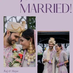 Presenting Raj and Maya, another wonderful couple who found each other through our dedicated matchmaking service. We wish them all the best as they start their married life.