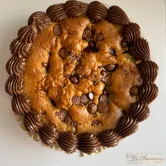 My Vanilla Choco-Chip Tea Cake is perfect with tea, coffee, or just for your sweetest moments. It's a simple, classic cake with generous chocolate chips.