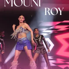 Capturing the glamour of a celebrity performance. Here, Mouni Roy is seen mid-performance, demonstrating the kind of high-caliber entertainment we integrate into luxury corporate galas and exclusive brand events across Delhi NCR.