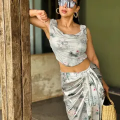 Another look that proves the glam doesn't hide the fighter. My style is just another way I express my strength and confidence.