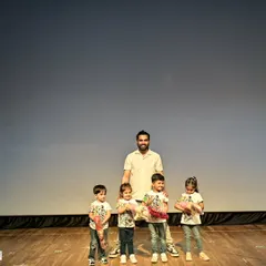 A proud moment with my toddler dance group after they rocked their first stage show. Seeing their confidence is the biggest reward.