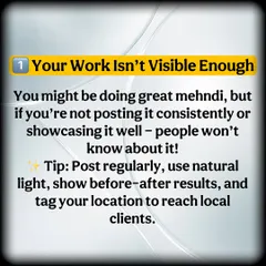 A key tip for artists: Your work needs to be visible! We teach our students how to showcase their art effectively on social media to attract local clients.