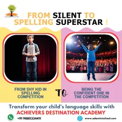We transform shy kids into confident competitors. Our Spell Bee classes focus on building language skills and the self-assurance needed to perform on stage.