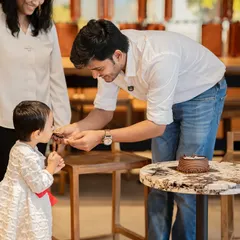It's the small, unscripted moments that make an event truly special. Here, author Rameshwar Jaiswal shares a piece of his book launch celebration cake, turning a professional event into a heartfelt memory.